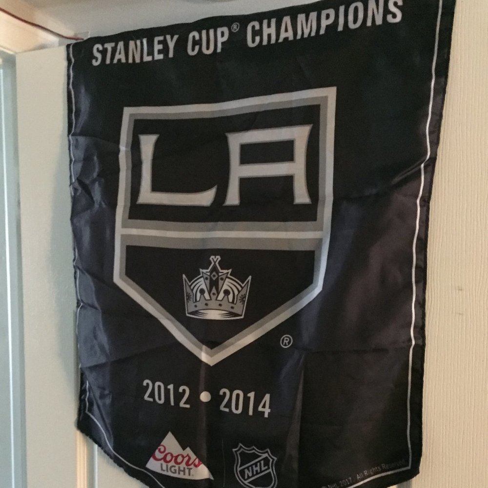 🦋3/$25 L.A. Kings NHL Championship Banner